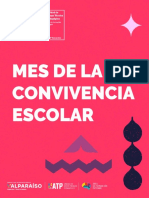 Vivamos El Mes de La Convivencia Escolar PDF