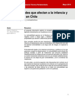 Vulnerabilidad infancia Chile