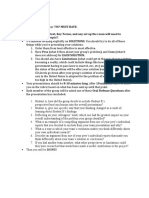 Essential TMP Presentation Checklist