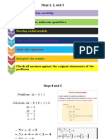 Days 1, 2, and 3: Read The Problem Carefully