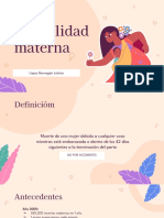 Mortalidad Materna Obstetricia