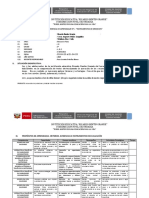 Experiencia de Aprendizaje N 1 Tercer Grado 2023