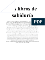 Los Libros de Sabiduría