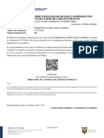 Certificado NO Impedimento PDF