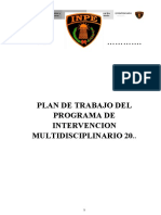 Plan de Trabajo Pim - Tarapoto