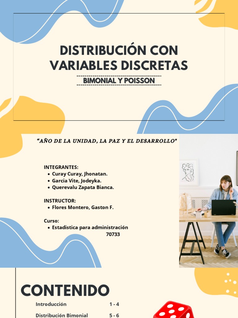 Distribucción Con Variables Discretas. | PDF | Distribución de veneno ...