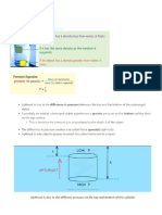 Upthrust and Sink - Float Worksheet