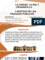 Diapositiva Gestion de Finanzas Publica