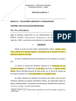 Ficha 4 Deslocalización Empresarial PDF