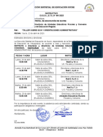 Instructivo - Ddes - Ets - N°04 - 2023 - Sich y Recomendaciones Administrativas PDF