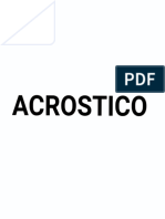 Acrostico, Caligrama y Poesía Concreta PDF