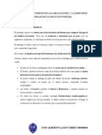 El Cumplimiento Forzoso de Las Obligaciones