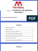 Tutorial - Instalación y Usos Del Aplicativo Mendeley PDF