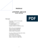 Artaud Antoine - Poemas