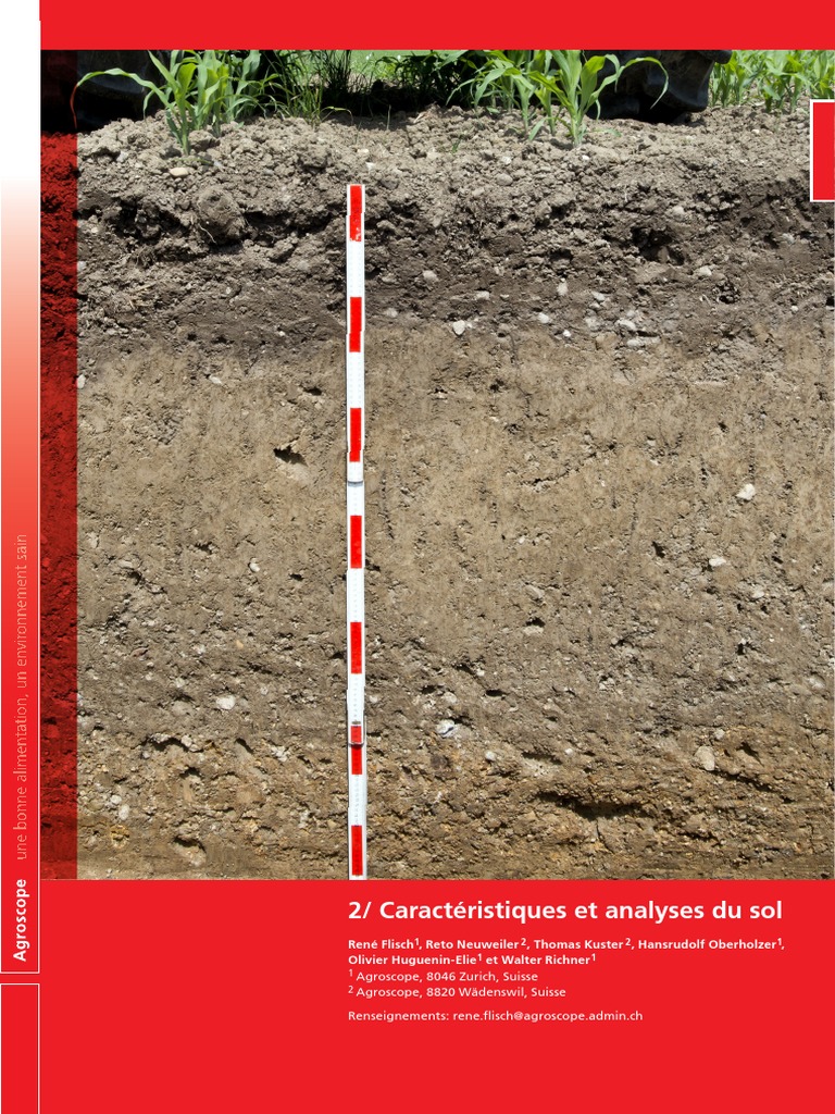 Analyse et Fertilisation des Sols en Suisse | PDF | Sol (pédologie ...