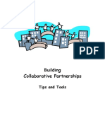 Building Collaborative Partnerships Tips and Tools