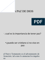 La Paz de Dios