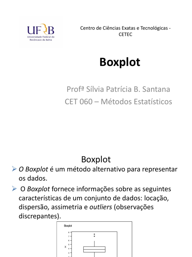 GCET060 - Aula 8 Box Plot 20221 | PDF