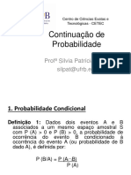 Probabilidade condicional e teoremas