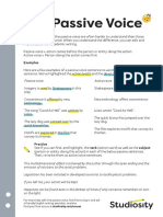Passive Voice Resource PDF
