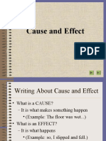 English Week 3 Cause and Effect