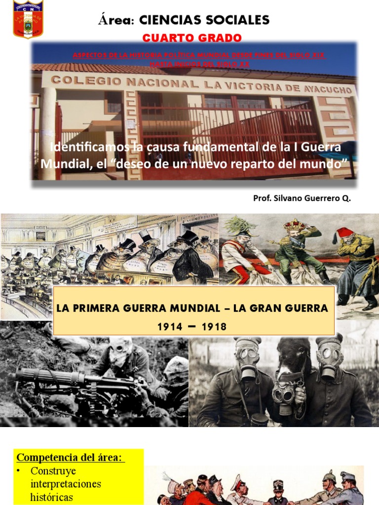 Causas y Consecuencias de la I Guerra Mundial | PDF | Tratado de ...