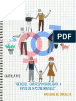 Cartilla 2 Genero Corresponsabilidad y Tipos de Masculinidades PDF