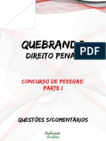 05 Questoes de Concurso de Pessoas e Crimes Parte 1