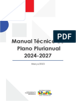 Manual Técnico do Plano Plurianual 2024-2027