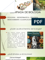 OLIMPIADA DE BIOLOGIA-ppt-ecologia-biosistematica - Etologia