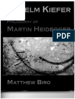 Biro Anselm Kiefer and The Philosophy of Martin Heidegger