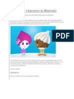 Create Cute Characters in Illustrator PDF