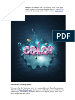 Fantastic Color To 3D Text PDF