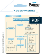 X - Sem1 - Teoría de Exponentes