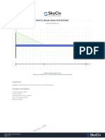 SkyCiv Beam Summary Report - Cz7q29OI8u30I4cmf6IxwoduS0BcjLgi