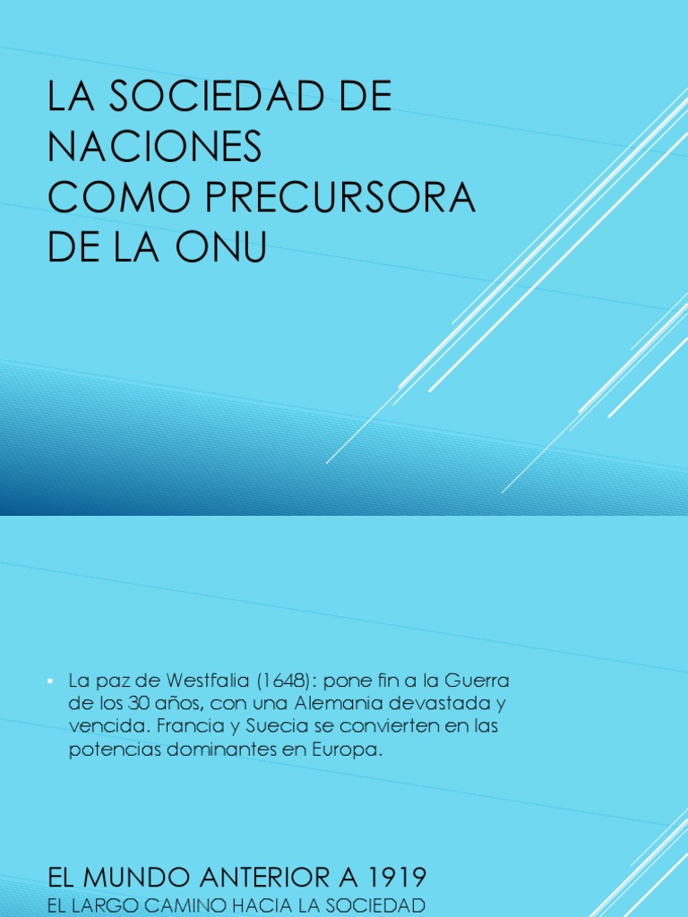 La Sociedad de Naciones PDF Liga de las Naciones Relaciones