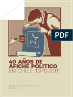 Libro 40 Anos de Afiche Politico en Chile
