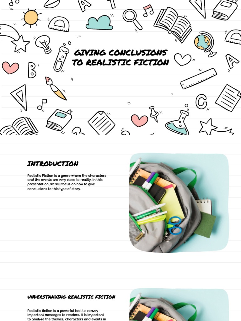 Crafting Conclusions in Realistic Fiction | PDF