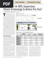 MFL-DMR ILI Tool Data Sheet | PDF | Electrical Engineering ...