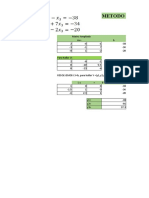 EXCEL FACTORIZACION LU Ejemplo Clase