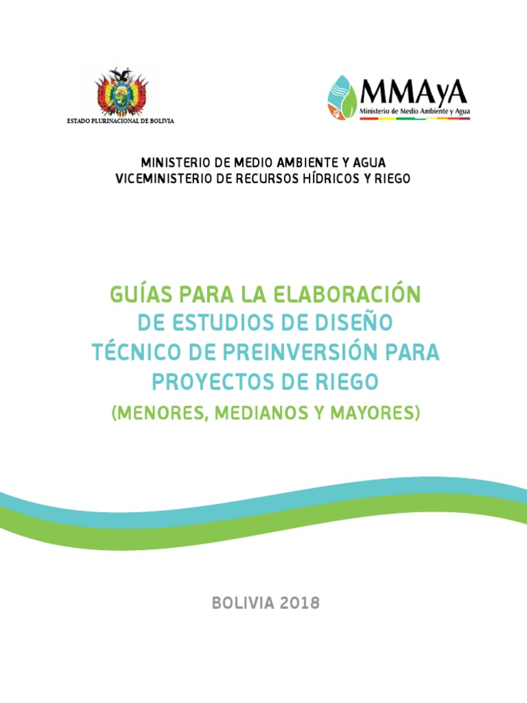 Guías para La Elaboración: de Estudios de Diseño Técnico de ...