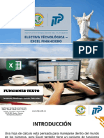 Presentacion Clase 6 - Funciones Texto Excel PDF