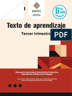 Cartilla de Leng. 6º Trim - Tercero PDF