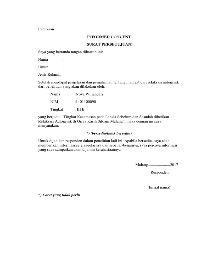 Penelitian Relaksasi Autogenik Lansia | PDF