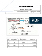 Matematika Kecepatan PDF