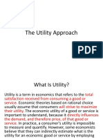 Lec-5 (The Utility Approach) PDF