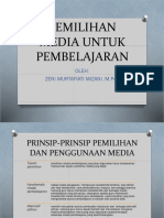 Pemilihan Media Untuk Pembelajaran PDF