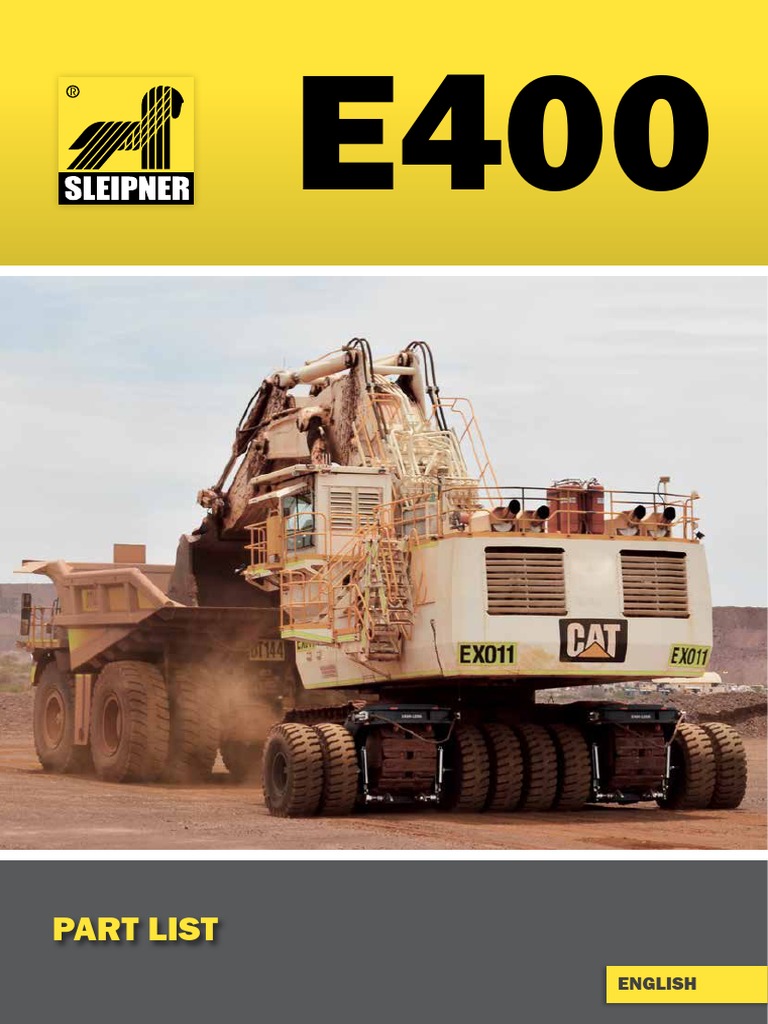 Sleipner E400 Parts List | PDF | Screw | Washer (Hardware)