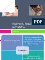 Puerperio Fisiolgico y Patolgico