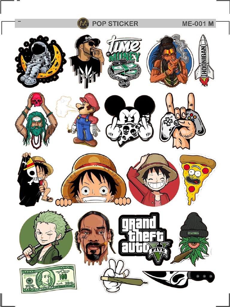 Medium Pop Sticker Me PDF | PDF